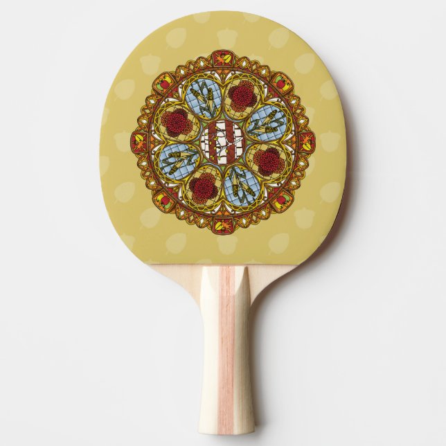 Höst Ny Ping Pong Paddle Pingisracket (Framsidan)
