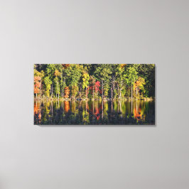 Höst på Beardsley Pond Canvastryck