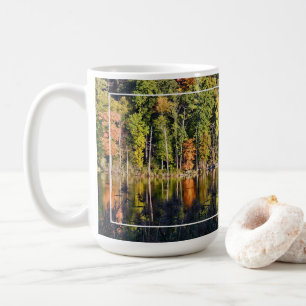 Höst på Beardsley Pond Kaffemugg