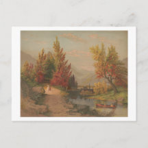 Höst på Lehigh Kromolitografi 1882