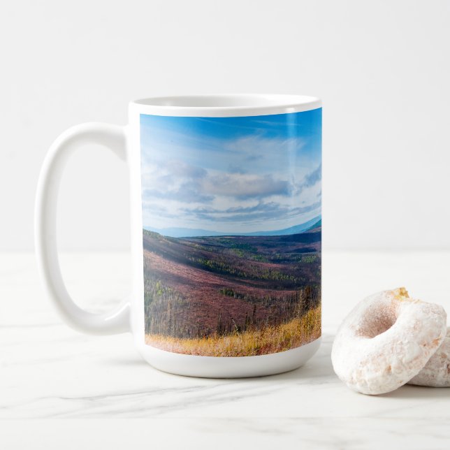 Höst på Murphy Dome Kaffemugg (Med munk)
