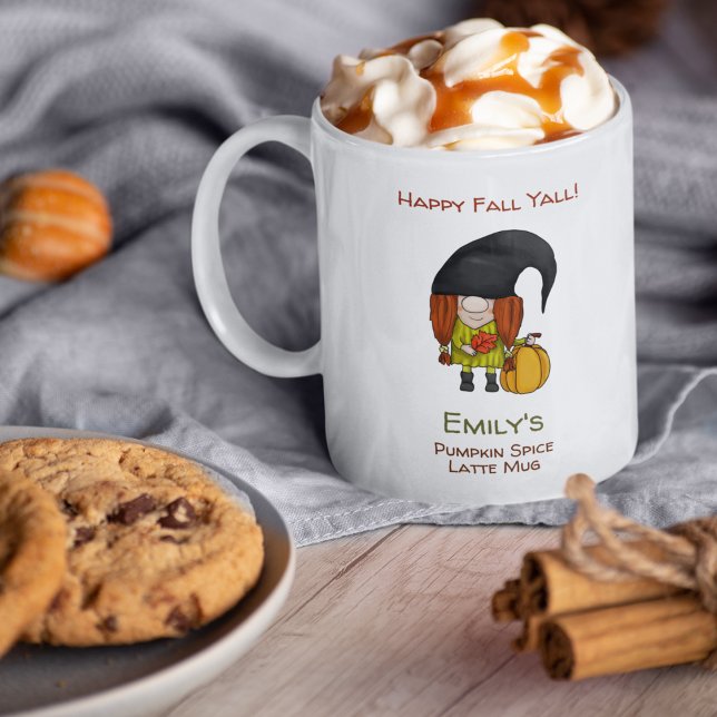 Höst Personlig Pumpkin Spice Kaffemugg (Skapare uppladdad)