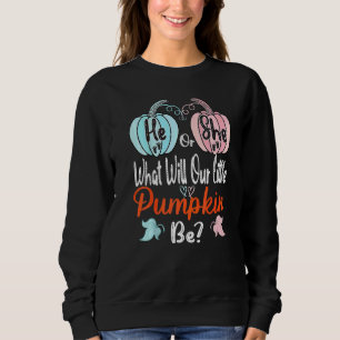 Höst Pumpa Kön Avslöjande Han Eller Hon Bebis Dopp T Shirt