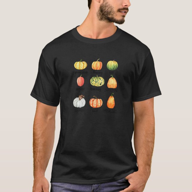 Höst Pumpa Krydda Omfattning Av Praktik Logoped T Shirt (Framsida)