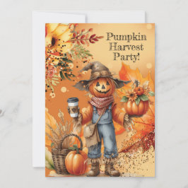 Höst Pumpa Skördefest Inbjudan