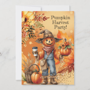 Höst Pumpa Skördefest Inbjudan