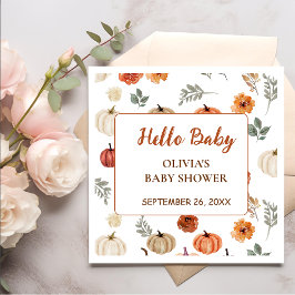 Höst Pumpa Solros Pappersservett