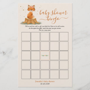Höst Räf Bebis Bower Skörden Bingo Spel