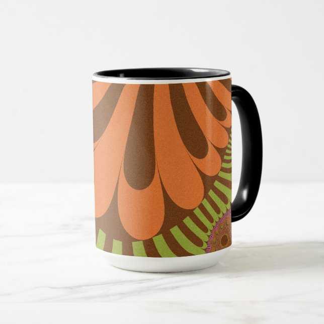Höst Regnbåge Loop Mugg (Framsida höger)