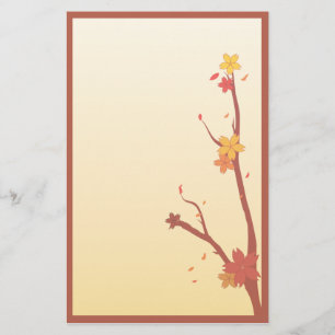 Höst Sakura Brevpapper