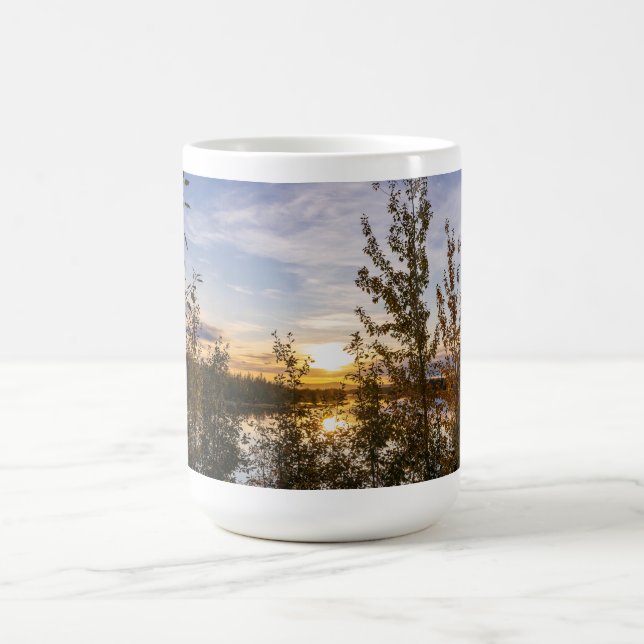Höst solnedgång kaffemugg (Center)