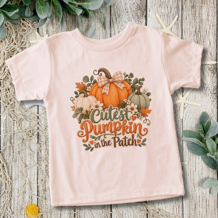 Höst Sötaste Pumpa Småbarn Flickor T-shirt