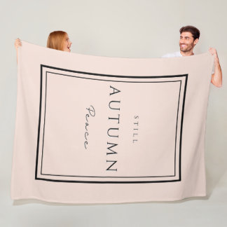 Höst stillfreds III Fleece Blanket-Mysigt Fall