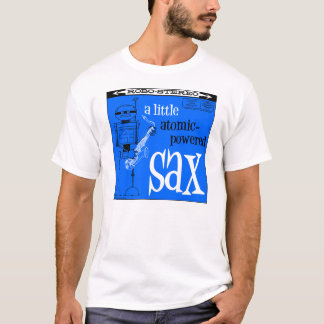 Höst T-tröja "för ATOM- SAX" för sjö Tee Shirt