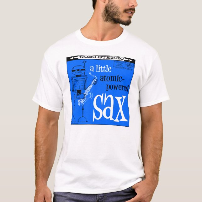 Höst T-tröja "för ATOM- SAX" för sjö Tee Shirt (Framsida)