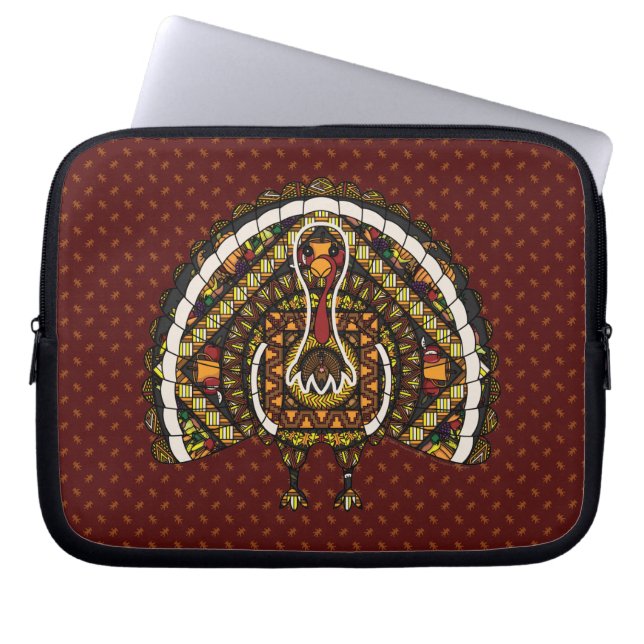 Höst Turkiet Bärfall för Bärbar Dator Laptop Sleeve (Framsidan)