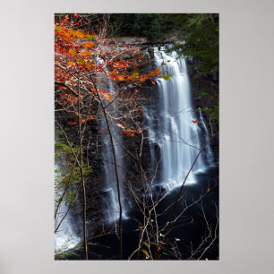 Höst vattenfall poster
