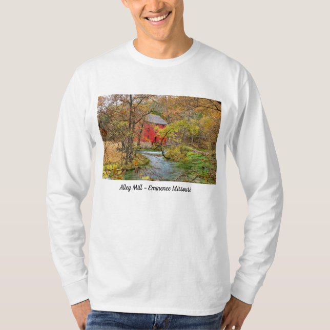 Höst vid Alley Mill T Shirt (Framsida)