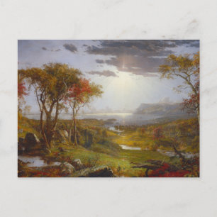Höst vid Hudsonfloden Vykort