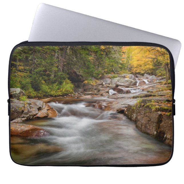 Höst vid Jefferson Brook, New Hampshire Laptop Fodral (Framsidan)