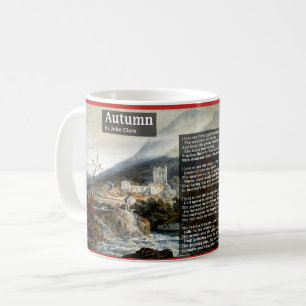 Höst vid John Clare poesi Kaffemugg
