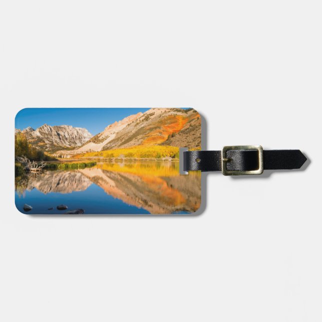 Höst vid North lake, Kalifornien Bagagebricka (Horisontell Framsida)