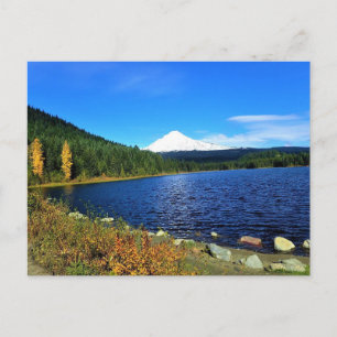 Höst vid Trillium Lake, OR Vykort