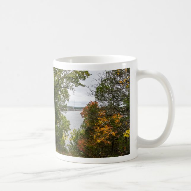 Höst vid Truman Dam Kaffemugg (Höger)