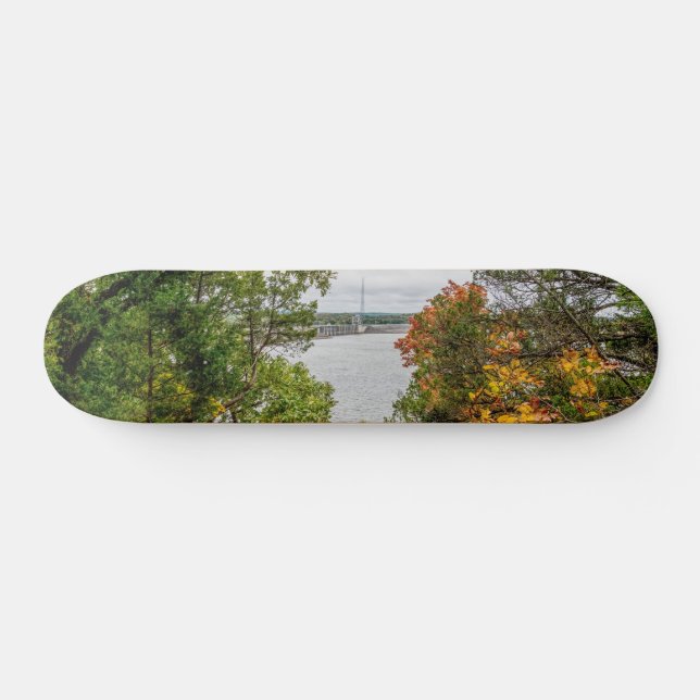 Höst vid Truman Dam Skateboard (Horz)