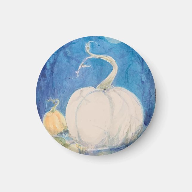 Höst Vin Pumpa Plocka Maureen Girard Höst Magnet (Framsidan)