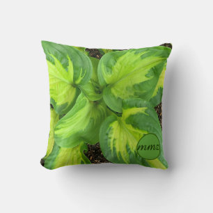 Hosta Lövs Monogram Dekorativ kudde