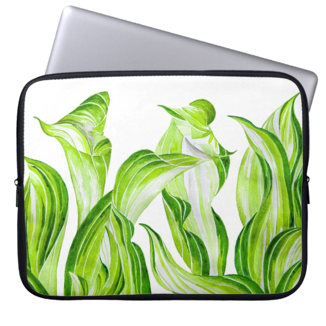 "Hosta med Mosta" på 15 tum Laptop sleeve (Framsidan)