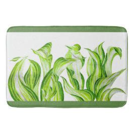 "Hosta med Mosta" på en badmat Badrumsmatta