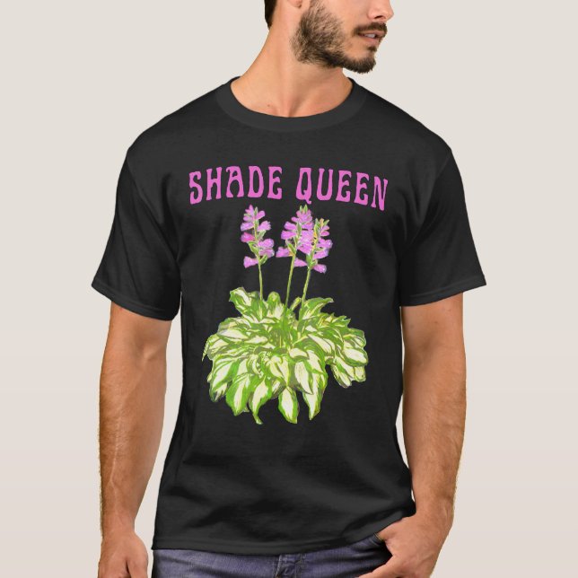 Hosta Shade Queen Garden Gardener Shade Loving Per T Shirt (Framsida)