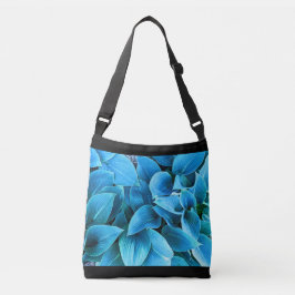 hosta växt crossbody/tote väska