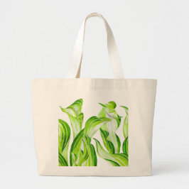 "Hosta with the Mosta" på en Tote Bag Jumbo Tygkasse