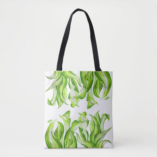 "Hosta with the Mosta" på en Tote Bag Tygkasse (Framsida)