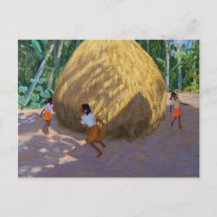 Höstack Kerala Vykort