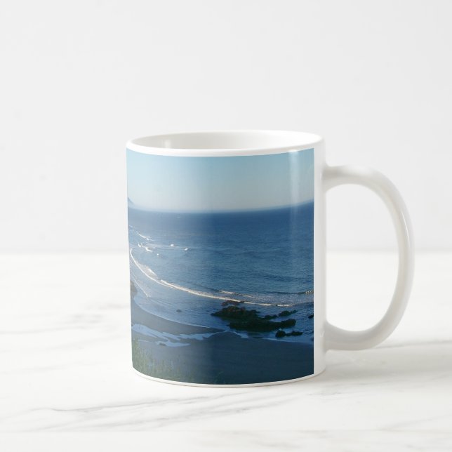 Höstacksten, kanonstrand, Oregon Kaffemugg (Höger)