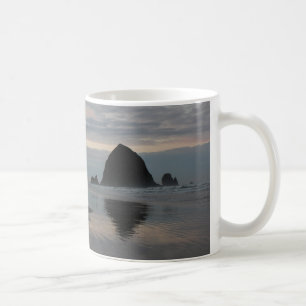 Höstacksten på kanonstranden kaffemugg