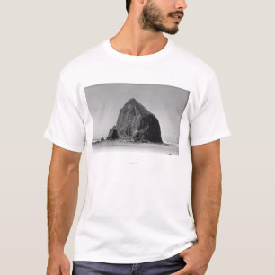 Höstacksten på kanonstranden, Oregon fotografera T Shirt