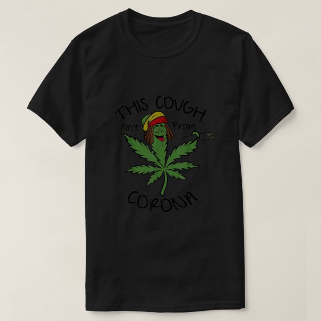 Hostan är inte från Corona T Shirt (Design framsida)