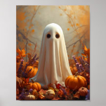 Höstande – Mysig Halloween & Höst Affisch