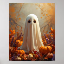Höstande – Mysig Halloween & Höst Affisch