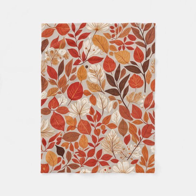 Höstband Fleecefilt (Framsidan)