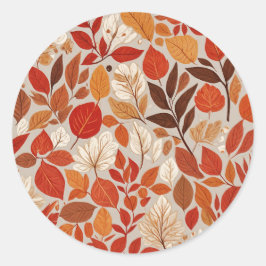 Höstband Runt Klistermärke