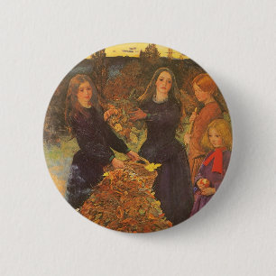 Höstblad av Sir John Everett Millais Knapp