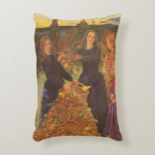 Höstblad av Sir John Everett Millais Prydnadskudde
