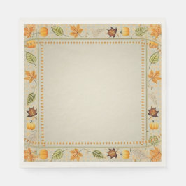 Höstblad Standard Lunchpappersservett Pappersservett