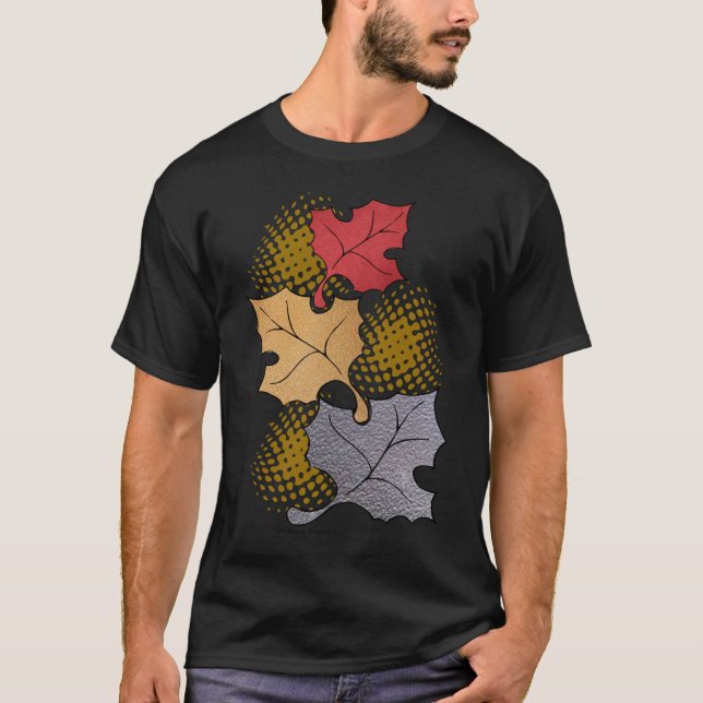 Höstblad T Shirt (Framsida)